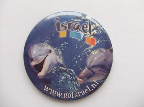 Dolfijnen twee spelende dolfijnen promotie Israel
